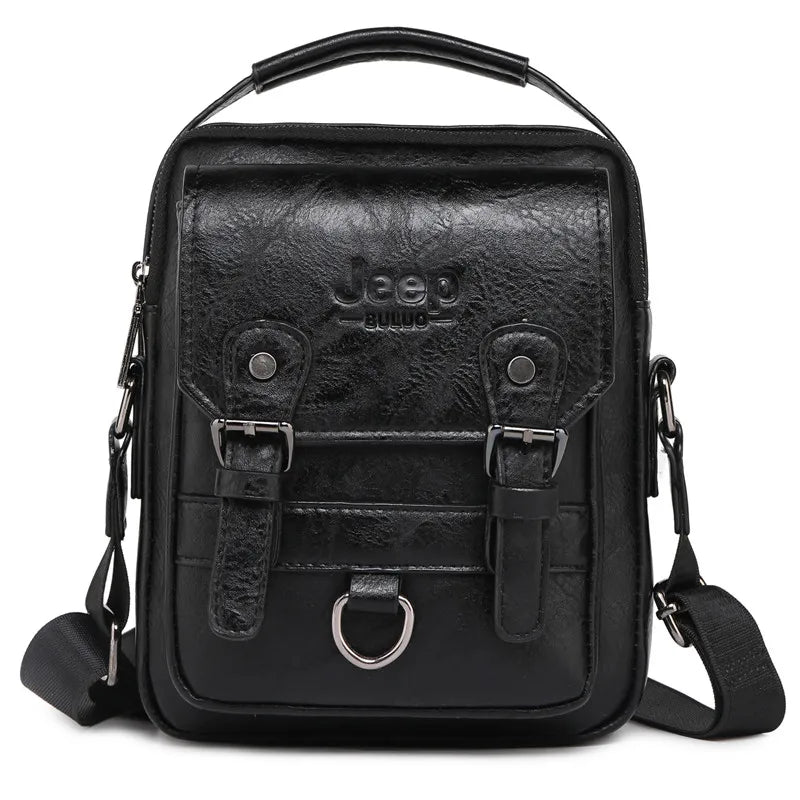 Borsa a Tracolla JEEP BULUO - Pelle Premium Multifunzione Uomo