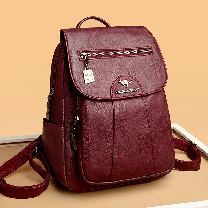 Zaino Donna in Pelle Vintage - 5 Colori Disponibili