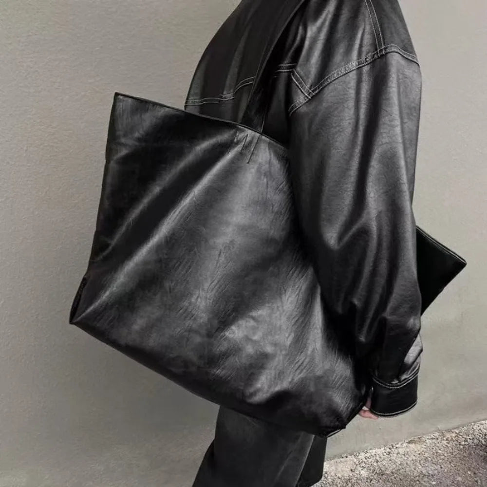 Borsa Tote Donna Grande Capacità - Pelle PU Morbida Designer