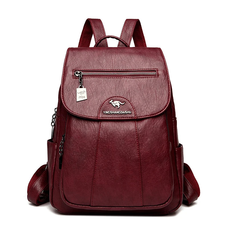 Zaino Donna in Pelle Vintage - 5 Colori Disponibili