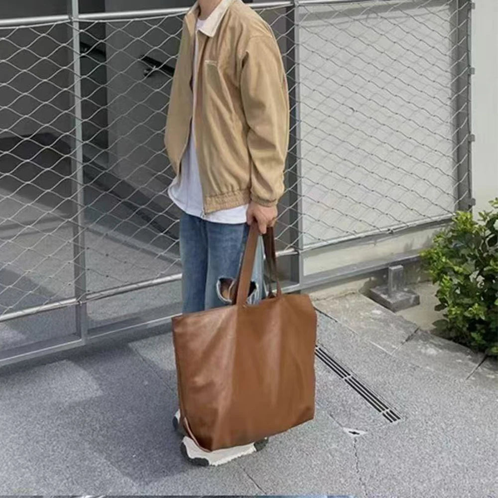 Borsa Tote Donna Grande Capacità - Pelle PU Morbida Designer