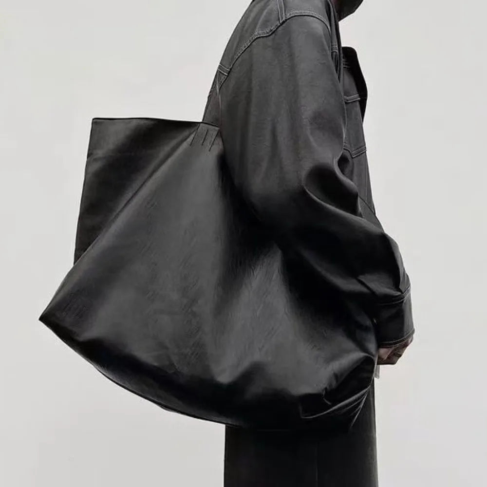 Borsa Tote Donna Grande Capacità - Pelle PU Morbida Designer