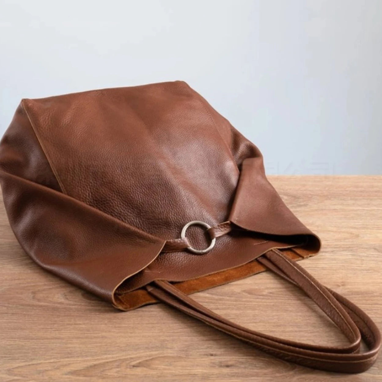 Set 2 Borse Donna Retro - Tote e Pochette Grande Capacità Spiaggia