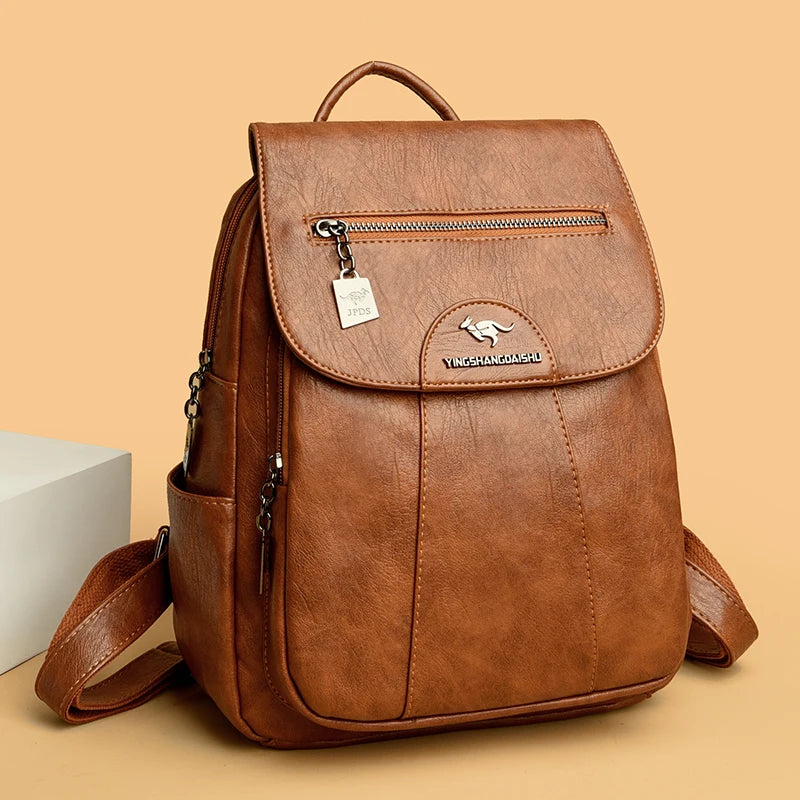 Zaino Donna in Pelle Vintage - 5 Colori Disponibili