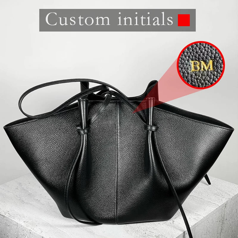 Borsa Tote Donna Personalizzabile con Iniziali - Luxury Designer 2025